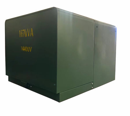 kopen 167KVA 1 het Type van Faseolie Transformatorstootkussen zet 24940V 14400V op online vervaardiging