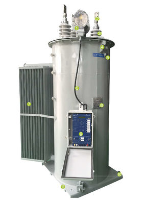 kopen Olietype van 500KVA 200A de Regelgever van de Transformator19920v 200KV BIL Lijn online vervaardiging