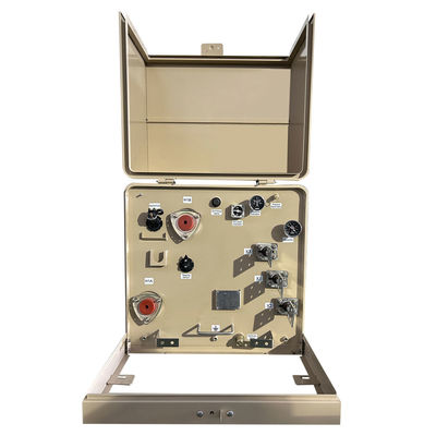 kopen Olie ondergedompeld 50KVA enkelfasige pad gemonteerde transformator 120 240V online vervaardiging