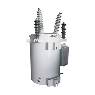 kopen 167KVA Transformatoren met een enkele fase, ondergedompeld in olie, 34,5KV online vervaardiging