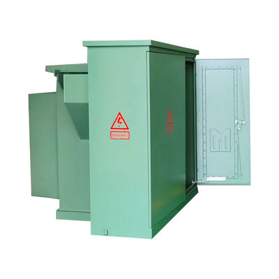 kopen 500 KVA Driefasige pad gemonteerde transformator olie ondergedompeld 13200v tot 208v online vervaardiging