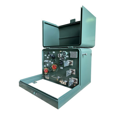 kopen 100 kVA enkelfasige pad gemonteerde transformator Ansi normen Loop feed Radial feed online vervaardiging