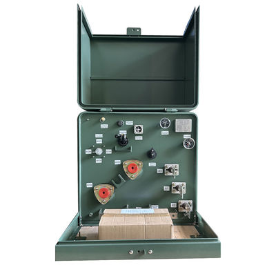 kopen 167 Kva Olie ondergedompeld enkelfasige pad gemonteerde transformator 12.47Kv online vervaardiging