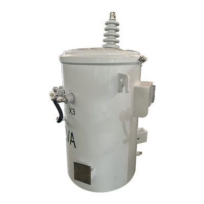 kopen Eenfasige elektrische transformator met een paal 25 Kva ANSI IEEE-standaard 12.47KV online vervaardiging