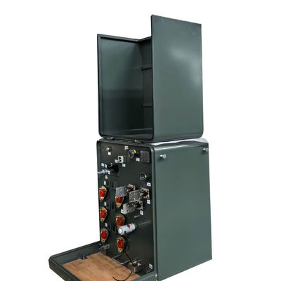 kopen 100 KVA enkelfasige pad gemonteerde transformator Olie ondergedompelde elektriciteitsdistributie transformator online vervaardiging