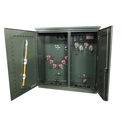 kopen 2500Kva Liquid Filled Loop Feed 3 Phase Pad Mounted Transformer 27,6Kv tot 600V online vervaardiging