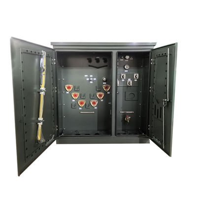 kopen 300Kva Driefasen Pad gemonteerde transformator Loop Voeding 12470GrdY/7200V tot 480Y/277 online vervaardiging