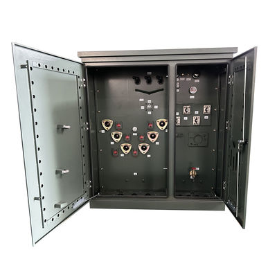 kopen 112.5Kva Hoogspanning Driefasen Pad gemonteerd Elektrische transformator Olie ondergedompeld 13200V tot 480V online vervaardiging
