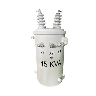 kopen 15kva enkelfasige overheaddistributie transformator olie ondergedompeld 13200GrdY/7620 online vervaardiging