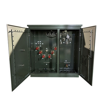 kopen 500kva Driefasige pad gemonteerde transformator Ansi Standard Loop Voeding 34500v tot 480y/277 online vervaardiging