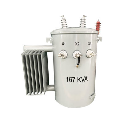 kopen Eenfasige, op een paal gemonteerde distributietransformator, stap naar beneden 12470V tot 277/480V ANSI / IEEE online vervaardiging