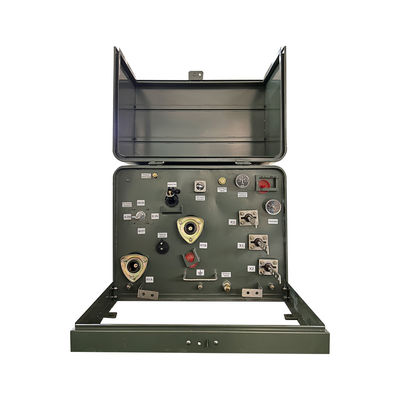 kopen 100 Kva enkelfasige pad gemonteerde distributietransformator 12470V tot 240V online vervaardiging