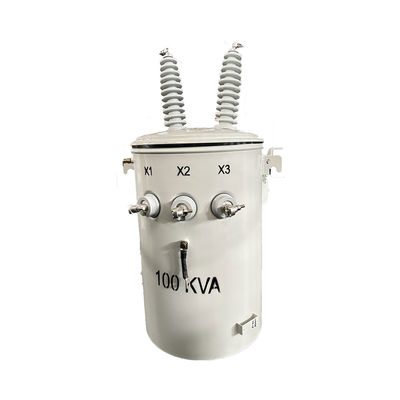 kopen Transformator met een enkele fase op een paal 23 KV tot 240 V Voldoen aan ANSI IEEE-normen online vervaardiging