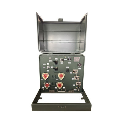 kopen 37.5kva  Single Phase Pad Mounted Distribution Transformer Oil Immersed 12000v To 240v 304 Stainless Stee online vervaardiging