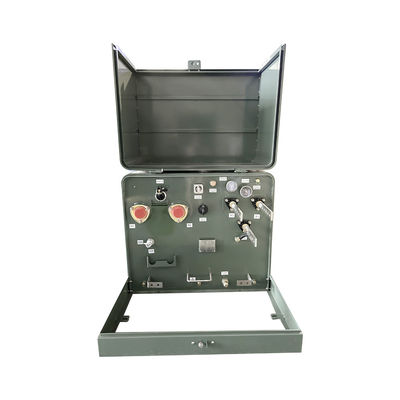 kopen 200 KVA enkelfasige pad gemonteerde transformator IEEE ANSI 34500V tot 120V online vervaardiging