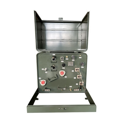 kopen 50KVA enkelfasige pad gemonteerde transformator Radial feed ANSI IEEE Standard 34500V tot 120V online vervaardiging