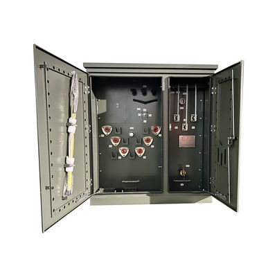 kopen 112.5kva Driefasige pad gemonteerde transformator Elektrische transformatoren 12000V tot 208V Voldoen aan Doe 2016 ANSI CSA-normen online vervaardiging