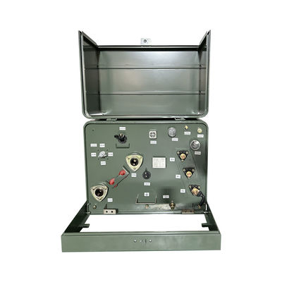 kopen ANSI-standaard eenfasige pad gemonteerde vermogenstransformer 167Kva 12,47 KV tot 120V aNSI IEEE online vervaardiging