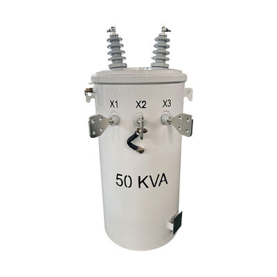 kopen 50kva Single Phase Pole Mounted Transformer Olie ondergedompelde distributie 4160V tot 120/240V online vervaardiging