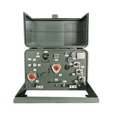 kopen 50kva Single Phase Pad gemonteerde transformator Olie ondergedompelde elektriciteitsdistributie ANSI IEEE Standard online vervaardiging
