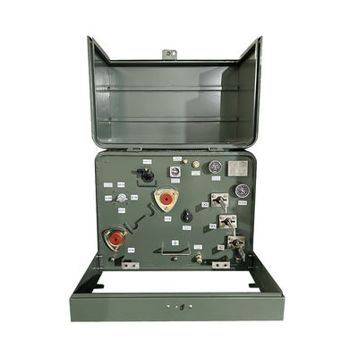 kopen 100kva Single Phase Pad Mounted Transformer stap naar beneden vermogen transformer 4160V tot 240V ANSI / IEEE C57 online vervaardiging
