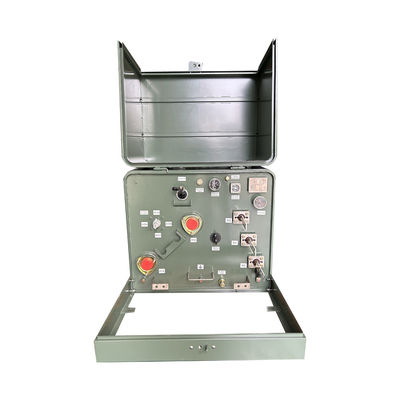 kopen 100 KVA enkelfasige pad gemonteerde residentiële transformator 34,5KV tot 240V 120V Dual Winding voor buiten online vervaardiging