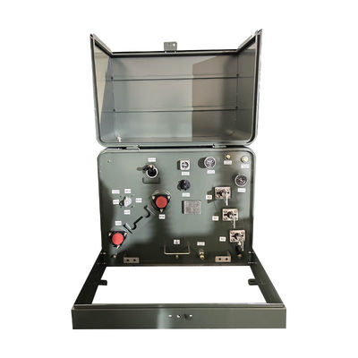 kopen 167 Kva Eenfasige pad gemonteerde stroomdistributie transformator IEEE ANSI Standard 34,5KV tot 240/120V online vervaardiging