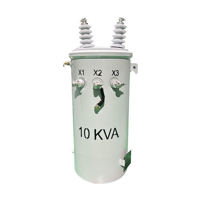 kopen 10 Kva Transformator met een enkele fase op een paal 12.470KV Voldoet aan DOE 2016 CSA ANSI/IEEE normen online vervaardiging