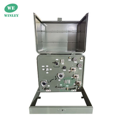 kopen 75Kva 1 fase pad gemonteerd transformator olie ondergedompeld 34,5KV tot 240V IEEE CSA IEC-standaard online vervaardiging