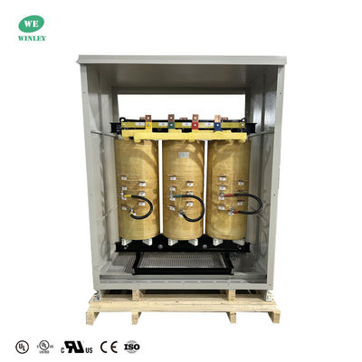 kopen UL-gecertificeerd 500KVA driefase droog type transformator klasse C laagspanning 480V tot 220V Niet-gecapsuleerd online vervaardiging