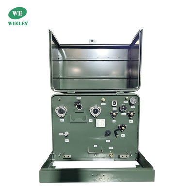 kopen 50Kva enkelfasen pad gemonteerd transformator distributie olie ondergedompeld 22860V tot 240V residentieel online vervaardiging