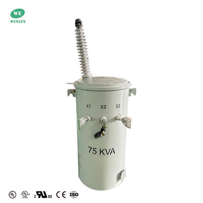 kopen 75 Kva Power Pole Transformer Single Phase Pole Mounted Overhead Distribution 34,5kv tot 120v Ansi Ieee Doe 2016 Normen online vervaardiging