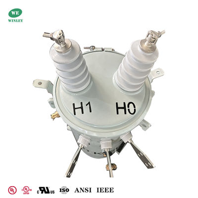 kopen 10Kva Single Phase Pole Mounted Transformer 12.47KV To 120V Power Distribution Transformer  UL Listed  online vervaardiging