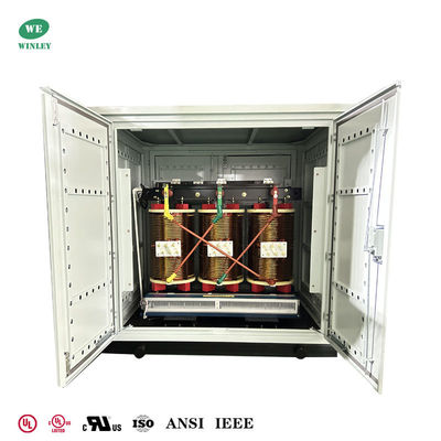 kopen 500kva vacuum impregnated dry type transformer Class H 180℃ 4160 V to 208Y DOE 2025 VPI Medium Voltage transformer online vervaardiging
