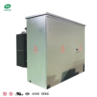 kopen Three Phase Pad Mounted Transformer Oil Type 1500kva 34500V To 208V Electrical Transformer Residential online vervaardiging