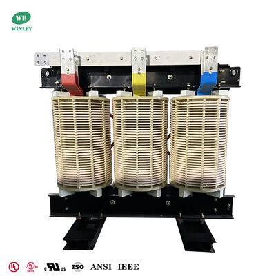kopen Klasse 220℃ Isolatie 2000 kVA VPI Transformator 6,9 kV naar 480V Middenspanning Droge Type Transformatoren online vervaardiging