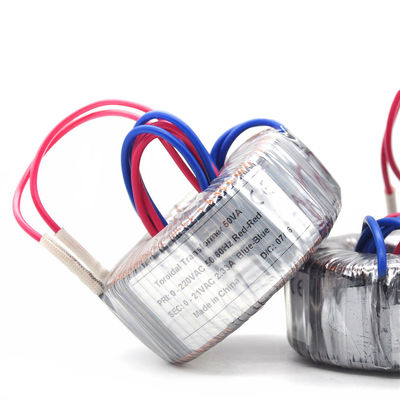 kopen 50VA Transformator 220VAC van de enige Fase de Audio Toroidal Isolatie aan 21VAC 50/60Hz online vervaardiging