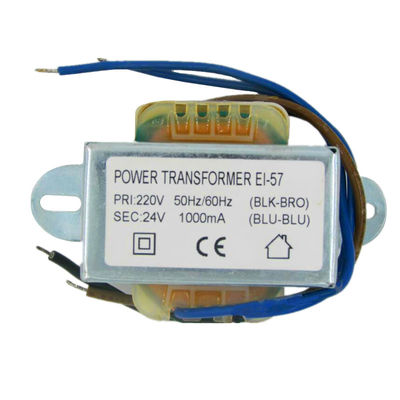 kopen 24VA EI-de Transformator230v 24V 1000mA/1A Koper van de Machts Enige Fase online vervaardiging