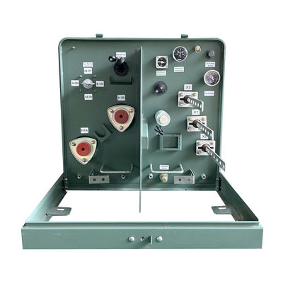 167kVA Pad gemonteerde enkelfasetransformator 12,4kv 240v koper