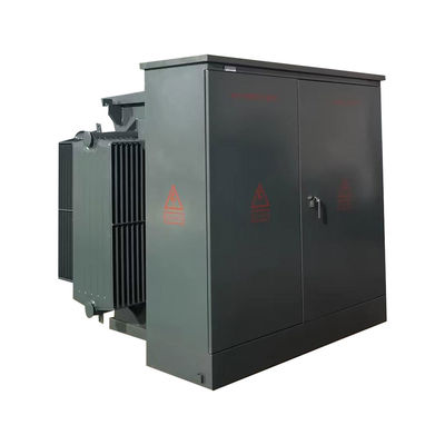 225 Kva Driefasen Pad gemonteerde transformator olie ondergedompeld 12470v tot 208v