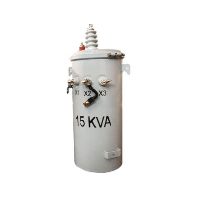 15kva enkelfasige paal gemonteerde distributietransformator 4160v tot 240v
