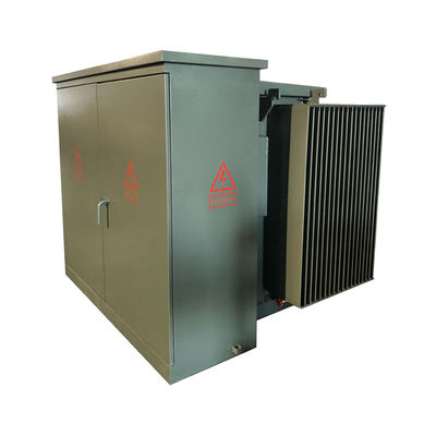 3000Kva Driefasen Pad Mount Transformer Olie Onderdompelde Distributie 24,94KV tot 480V