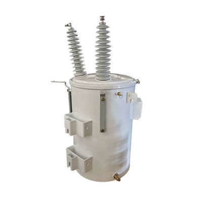 Eénfasige paal gemonteerde distributie transformator 50kva Olie ondergedompeld