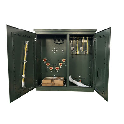 IEEE/ANSI Driefasige pad gemonteerde transformator 3750Kva 34500V tot 480V