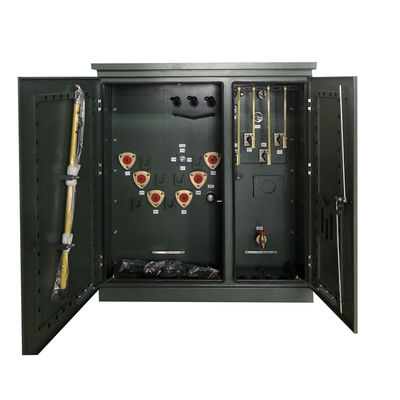300Kva Driefasen Pad gemonteerde transformator Loop Voeding 13800V tot 208Y120V