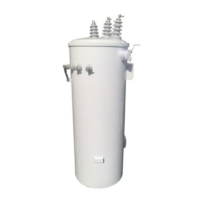 112.5Kva Driefasige paal gemonteerd overhead distributie transformator olie ondergedompeld 13.8KV