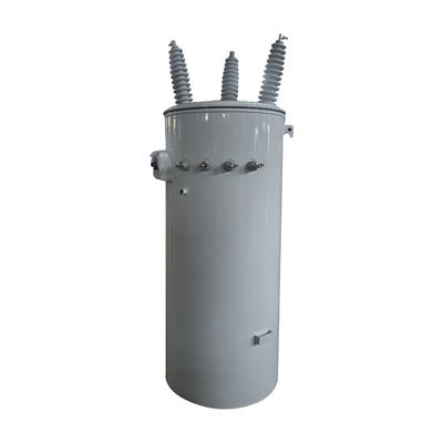 112.5Kva Driefasige bovenpool Verdeeltransformator olie ondergedompeld 35KV