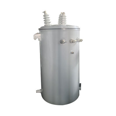 100Kva Verdeling overhead Eenfasige paal gemonteerde distributietransformator van het olietype 34,5Kv