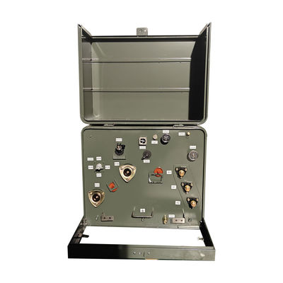 Transformatorverspreidingssysteem met een enkelfasenpad 4160v 240v Buiten 250KVA 304 roestvrij staal