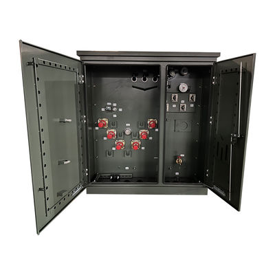 100Kva Driefasige elektrische transformator Pad Mounted Transformer ANSI/IEEE normen 34500V tot 208V